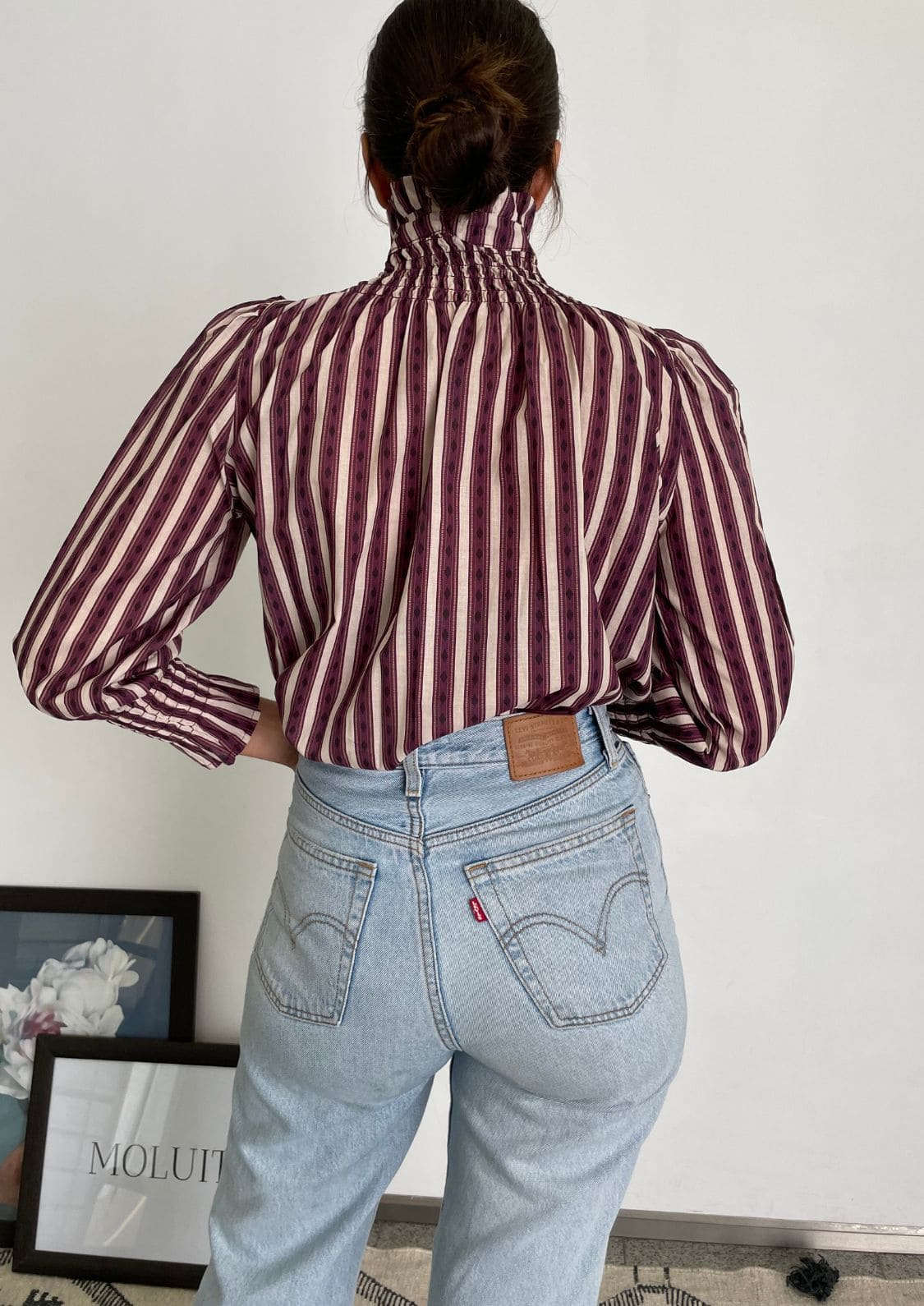 Blusa Milán - Berenjena
