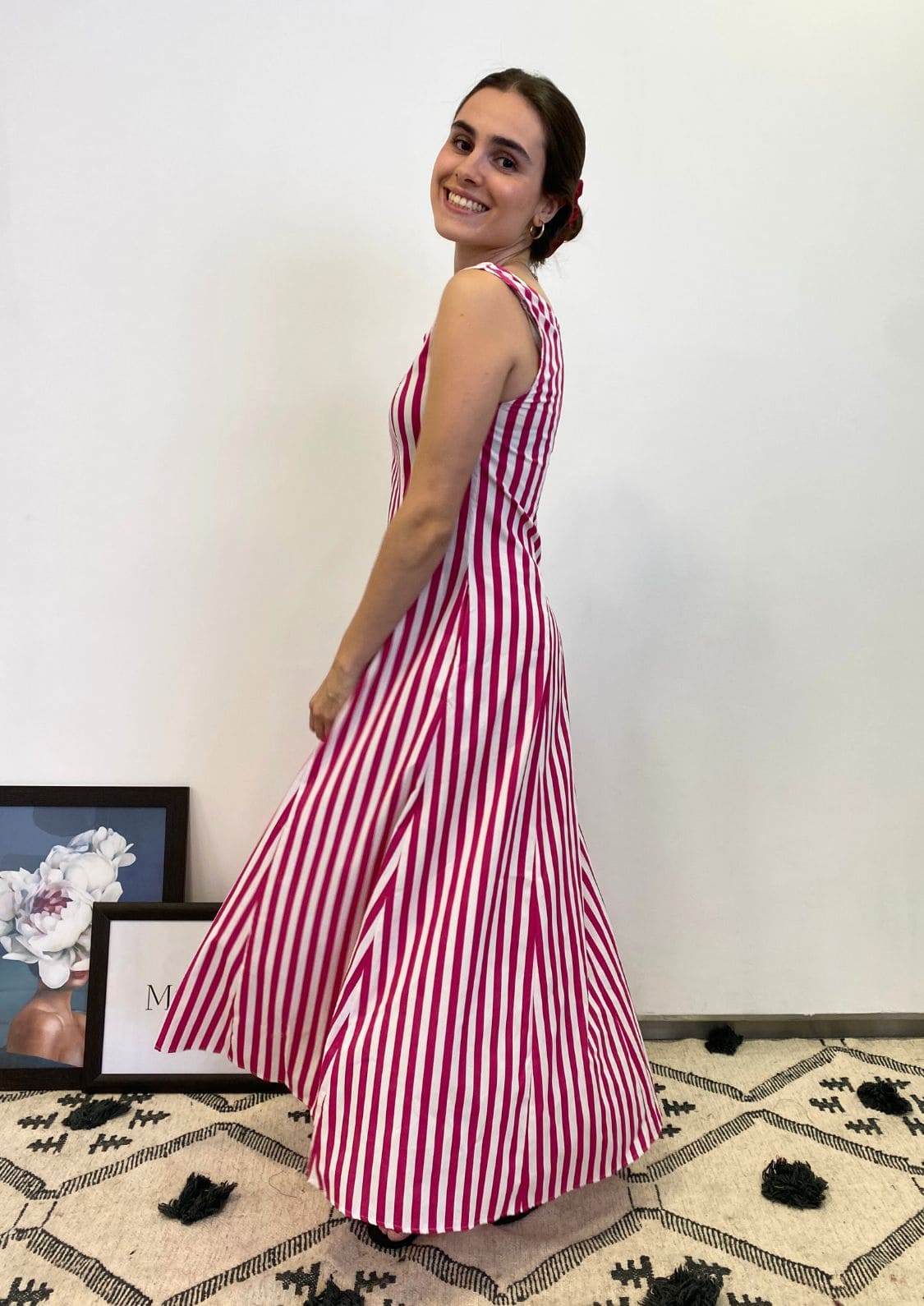 Vestido Venecia - Fucsia