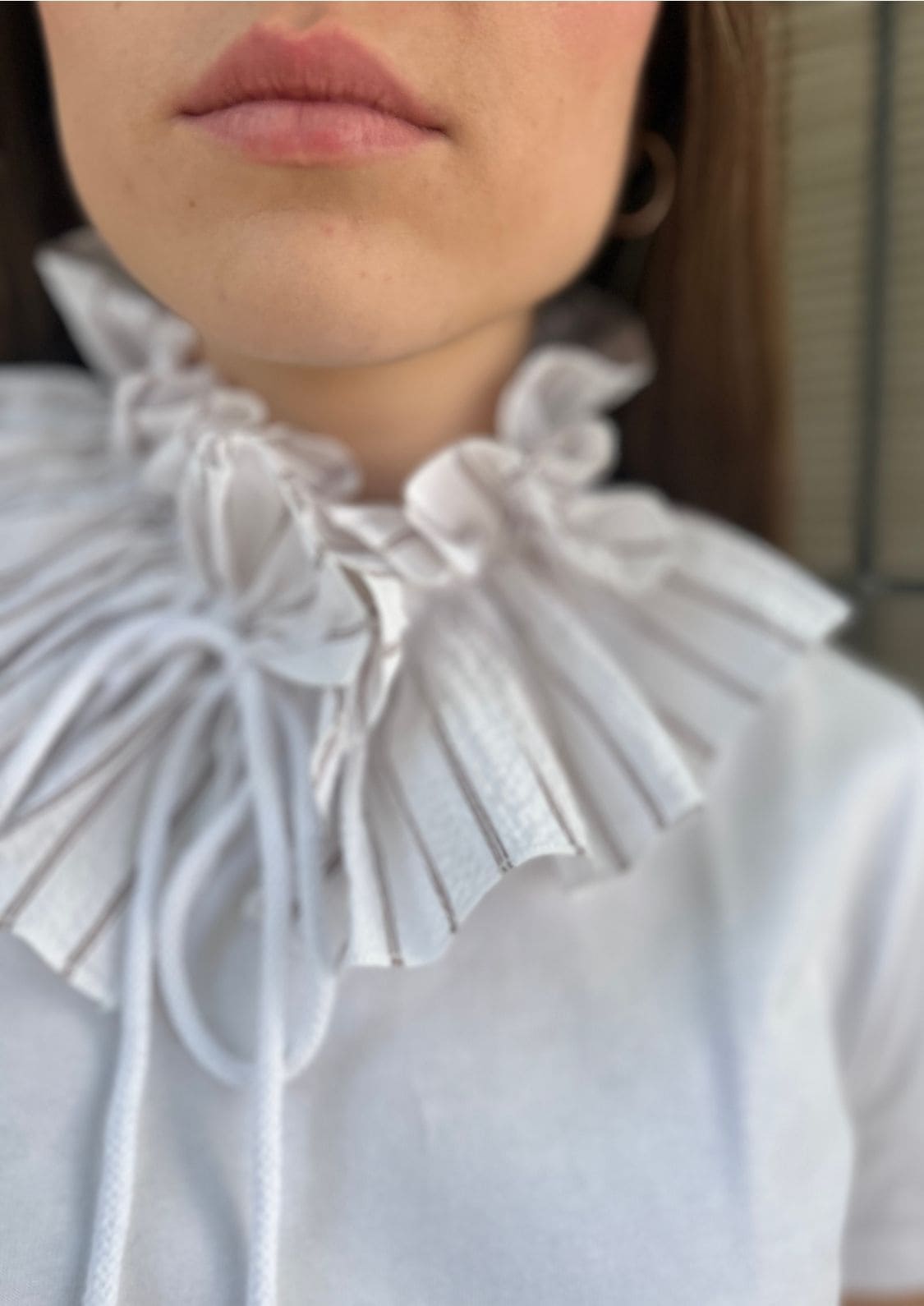 Cuello PESCUEZOS blanco