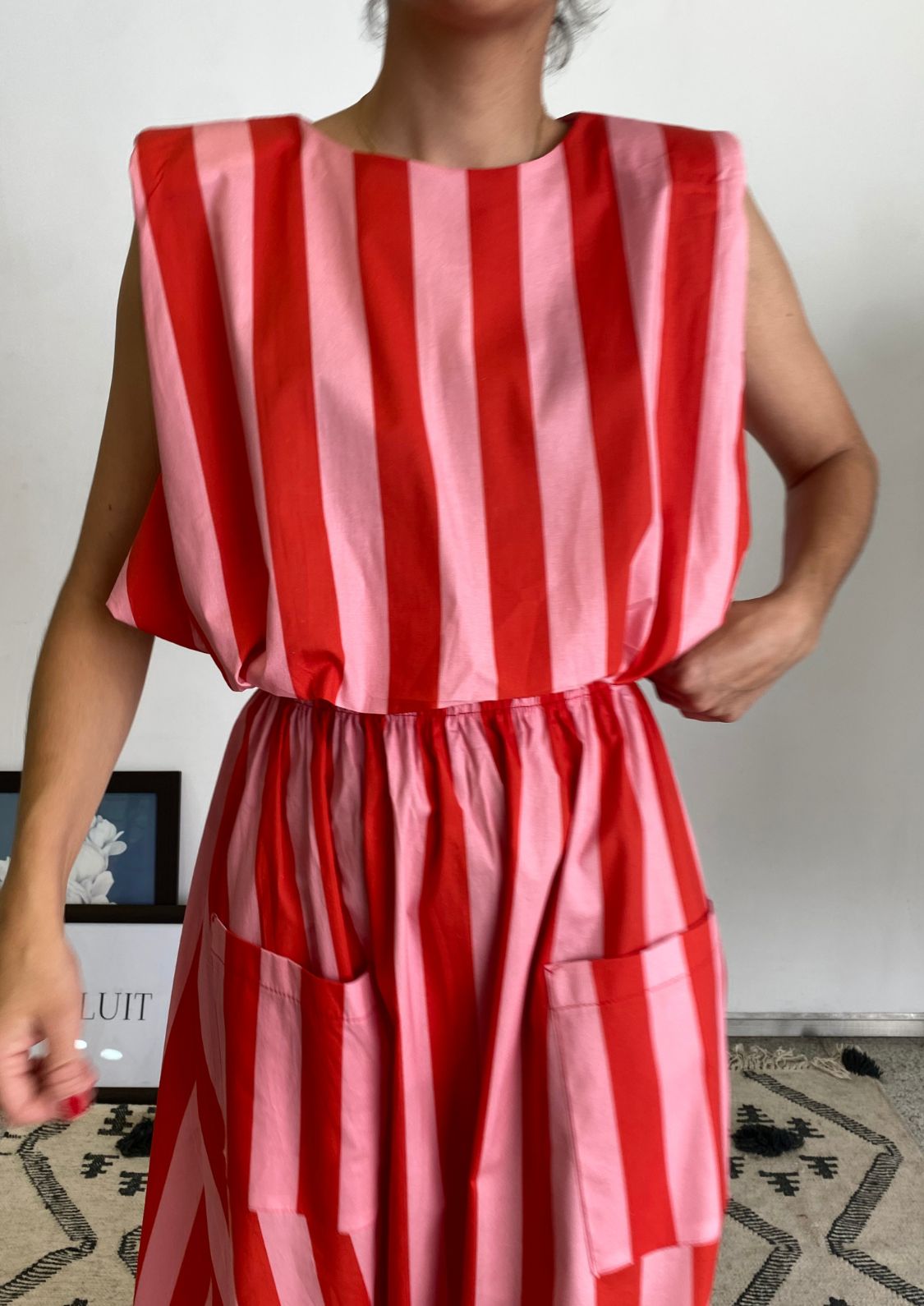 Falda Copenhague - Rosa/Rojo