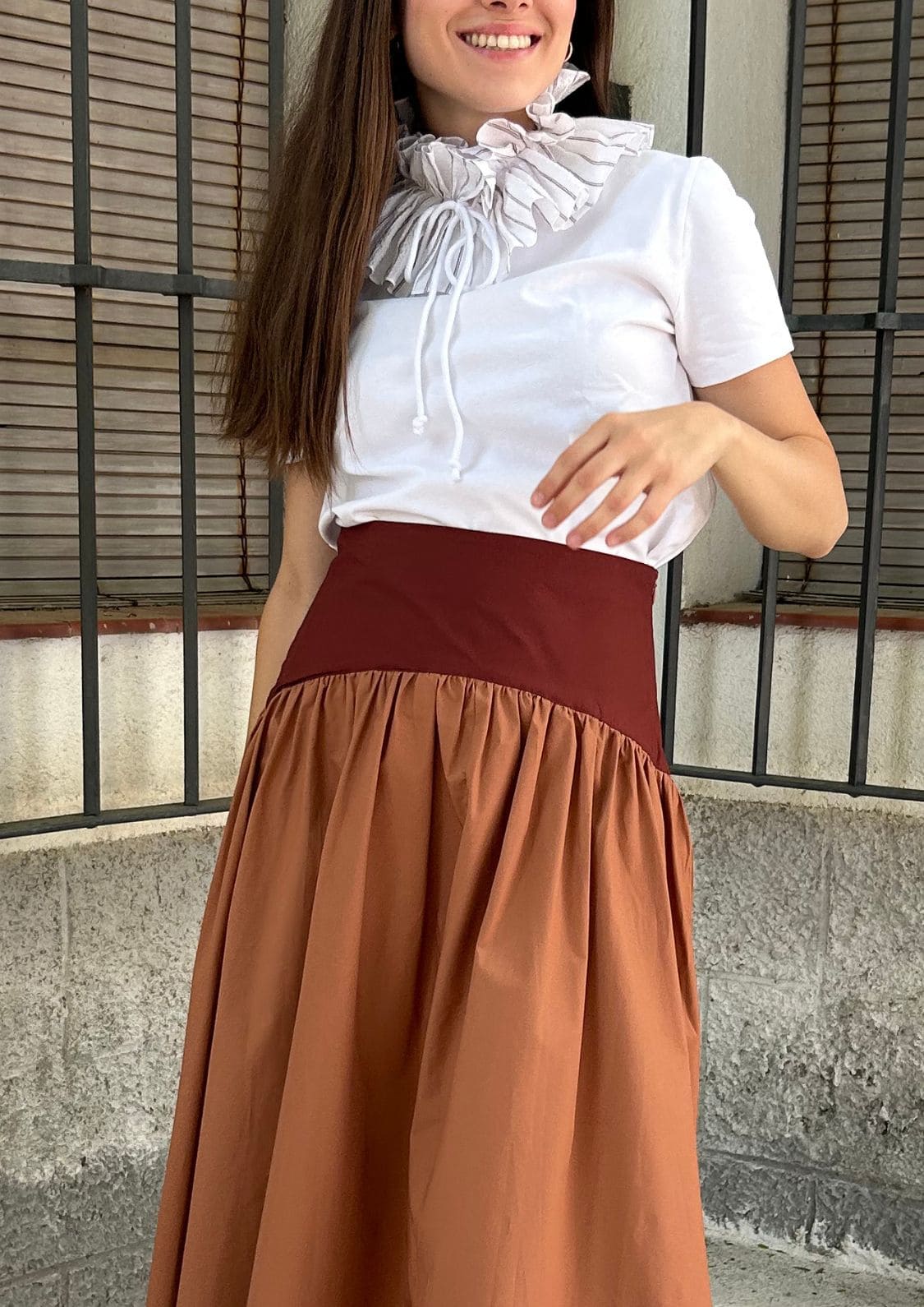 Cuello PESCUEZOS blanco