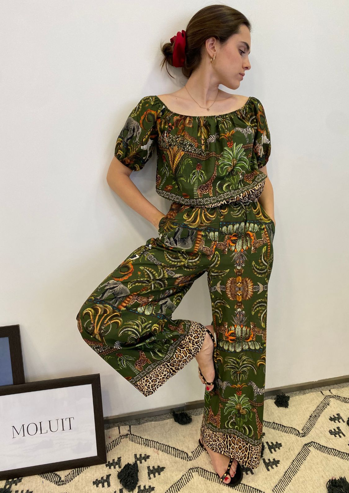 Conjunto Safari - verde