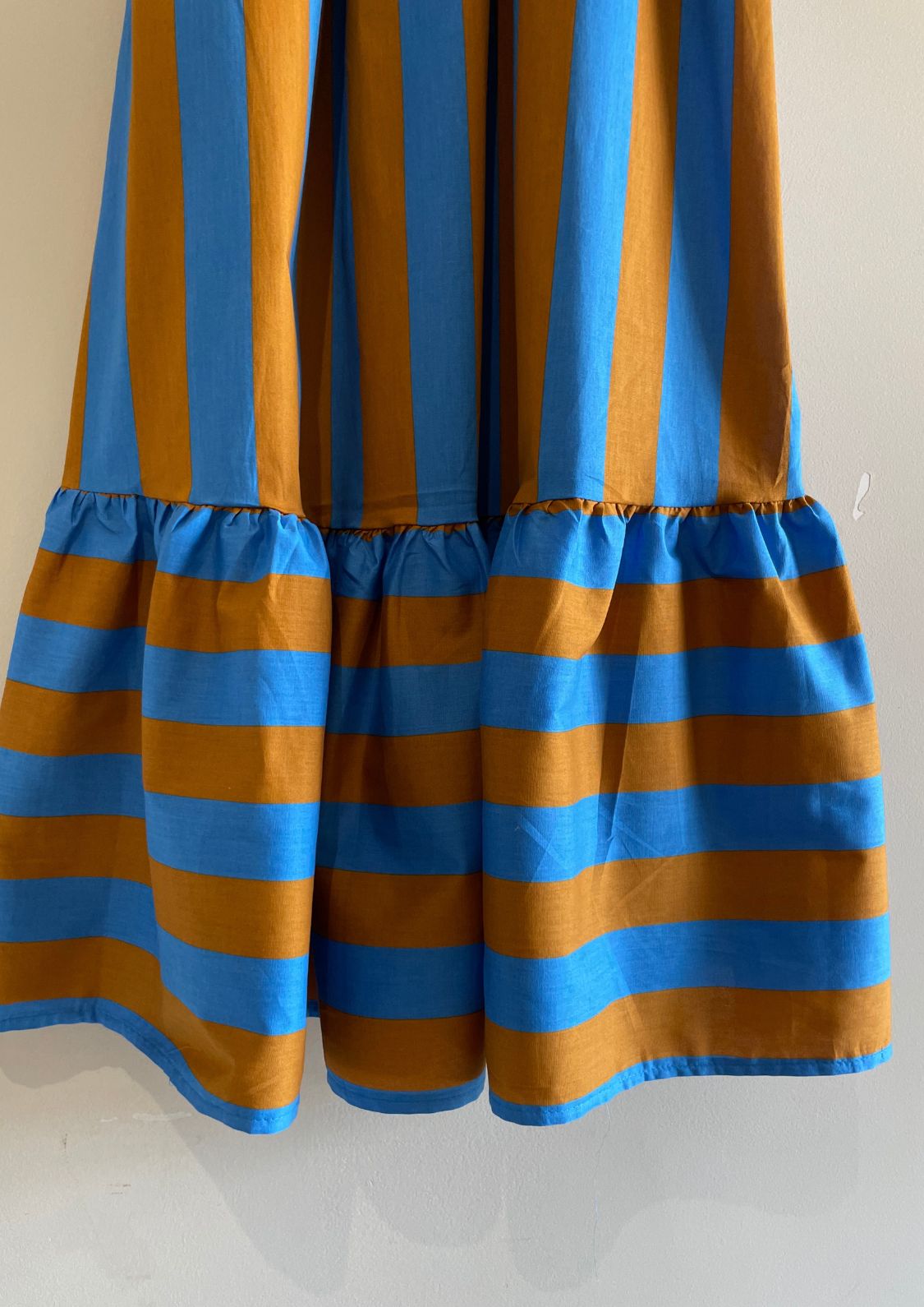 Vestido Copenhague - Azul/Marrón