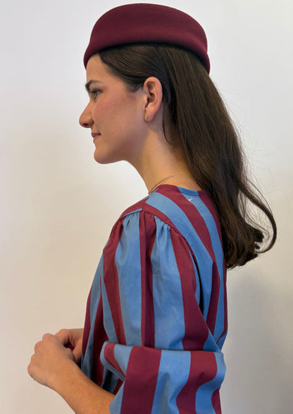 Casquete Mariana Granate