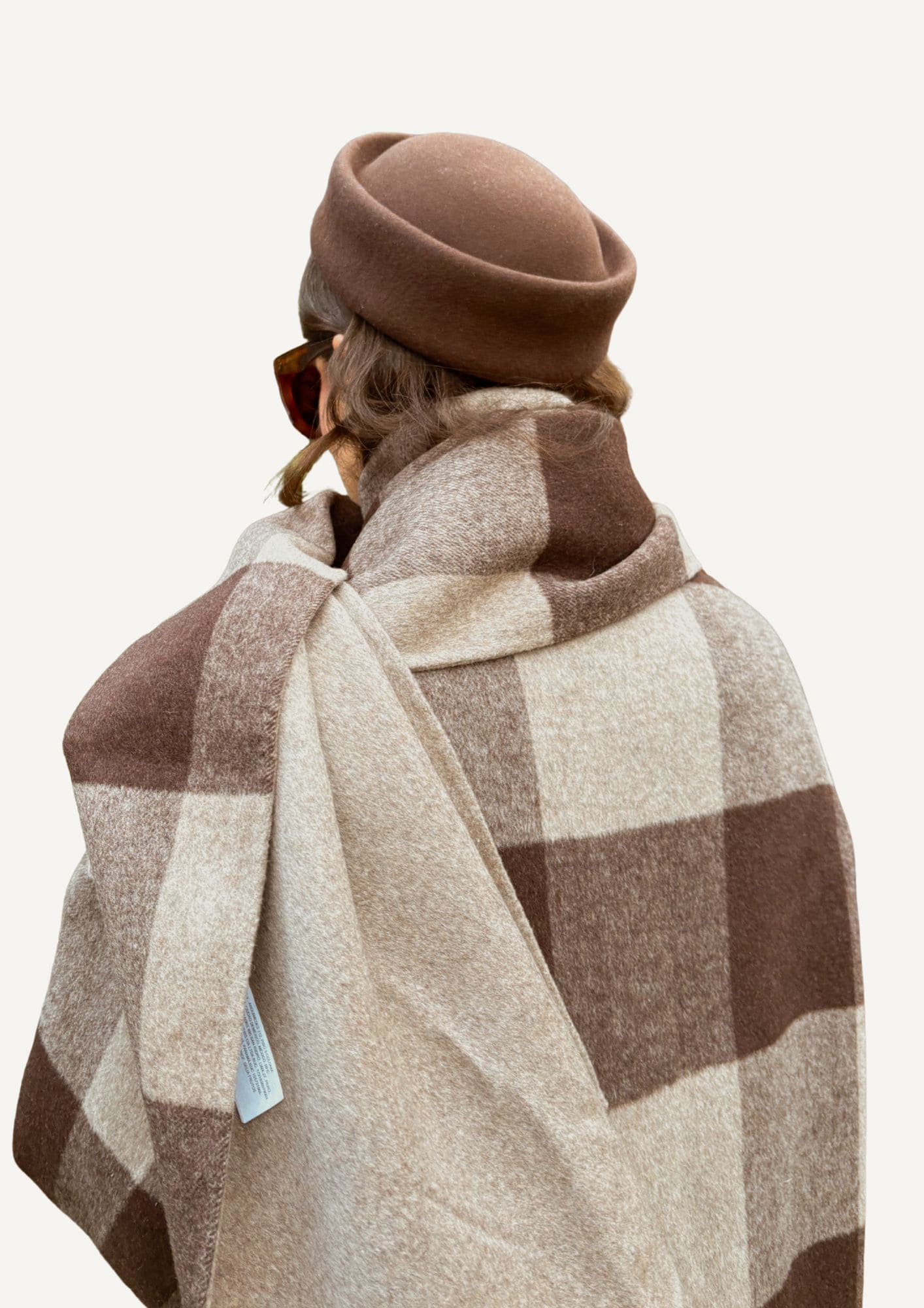 Casquete Mariana Marrón