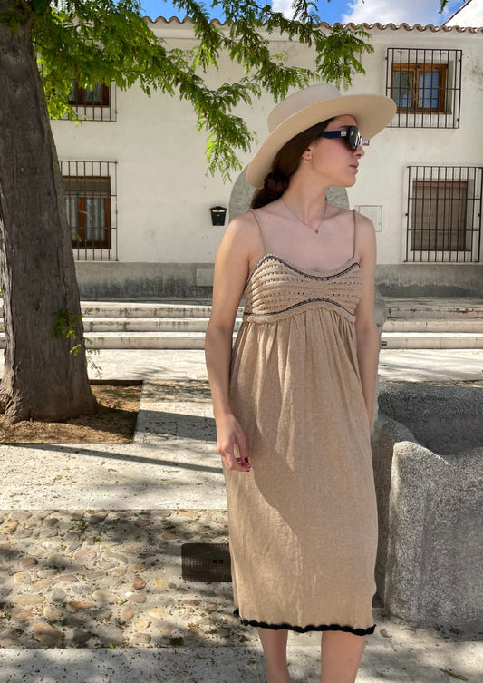 Vestido Menorca - Beige