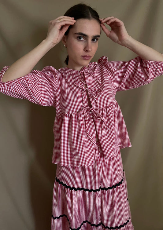 Conjunto Lisboa - Rojo Vichy