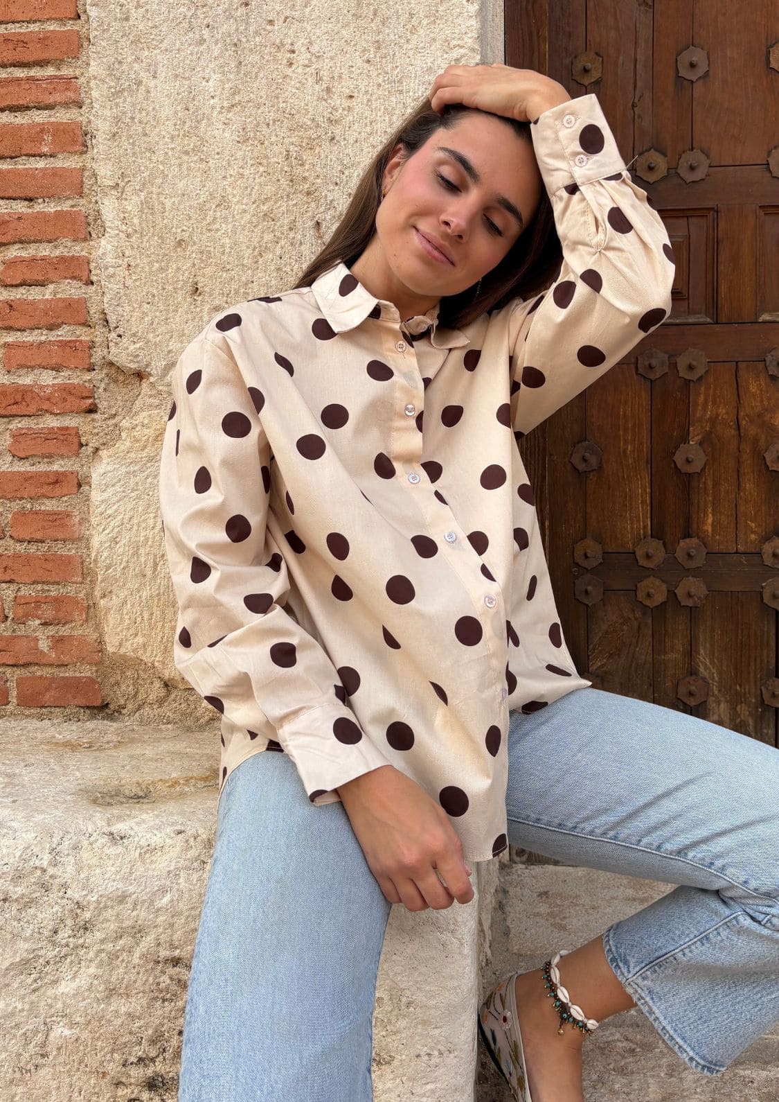 Camisa Vivian - Beige