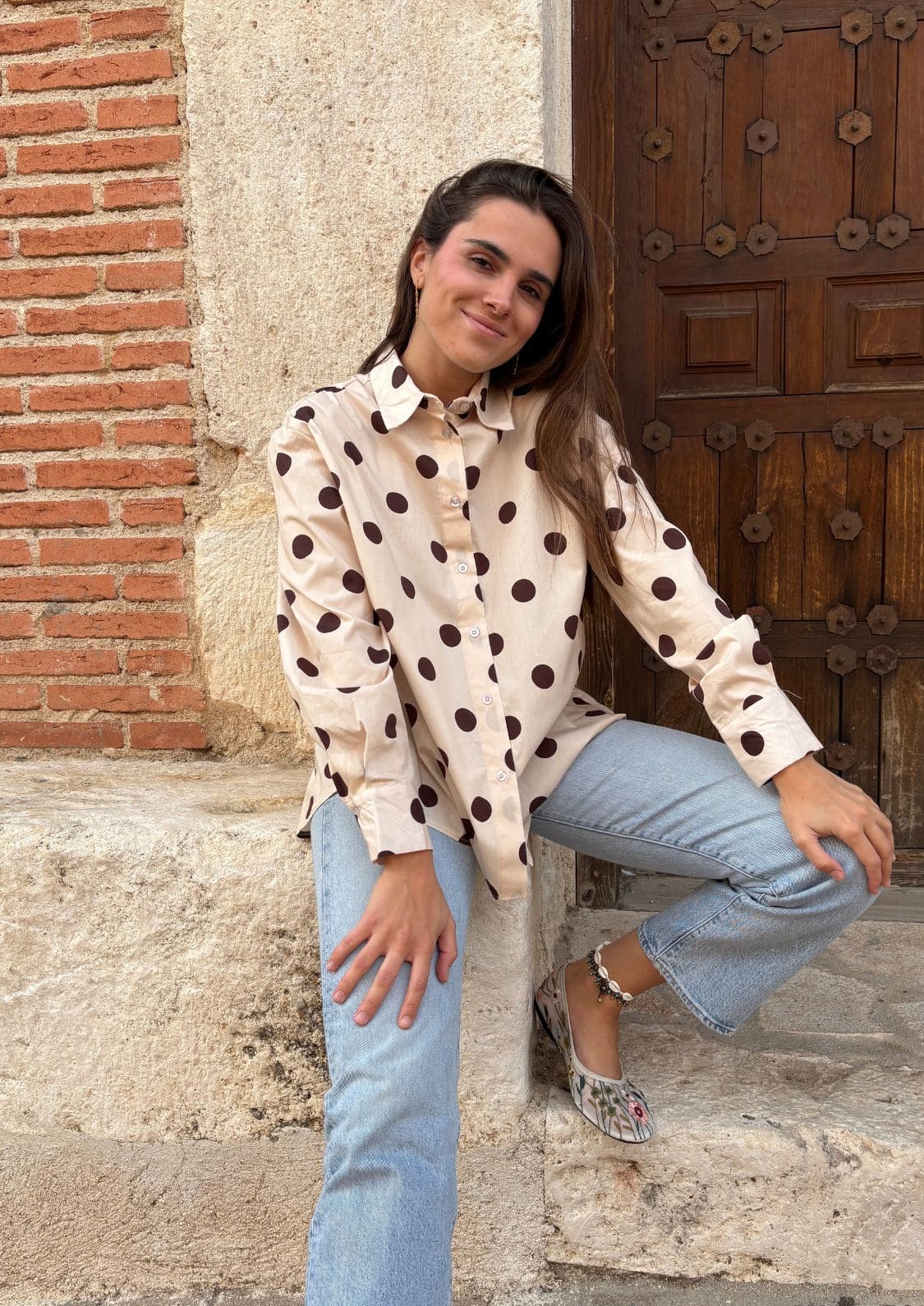 Camisa Vivian - Beige