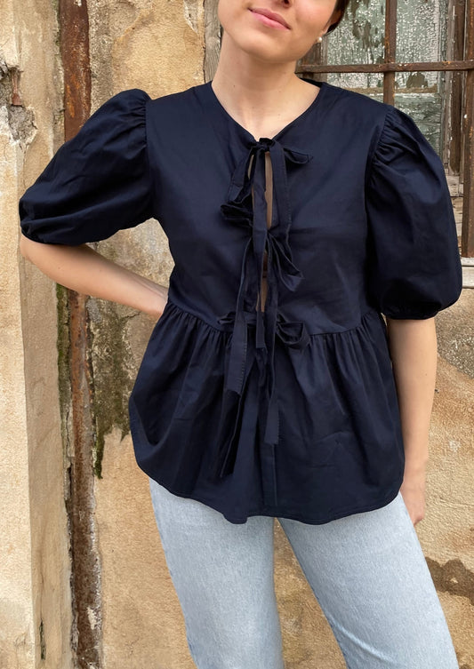 Blusa Lisboa - Azul marino