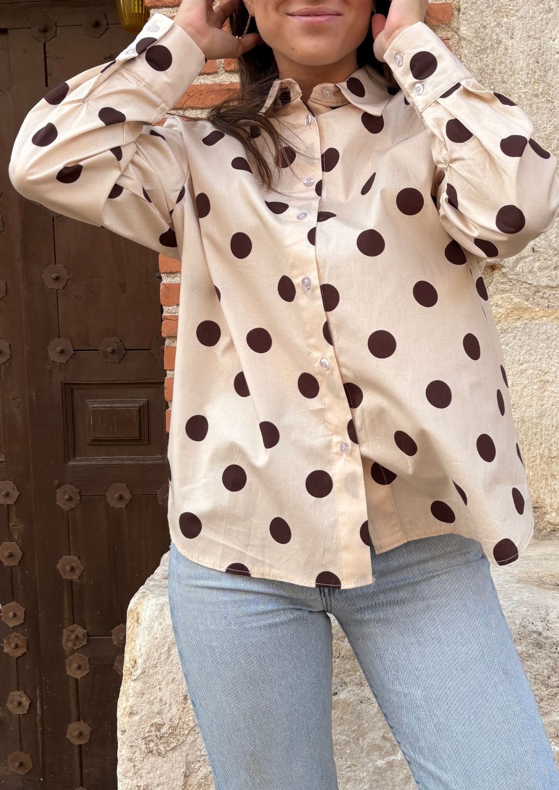Camisa Vivian - Beige