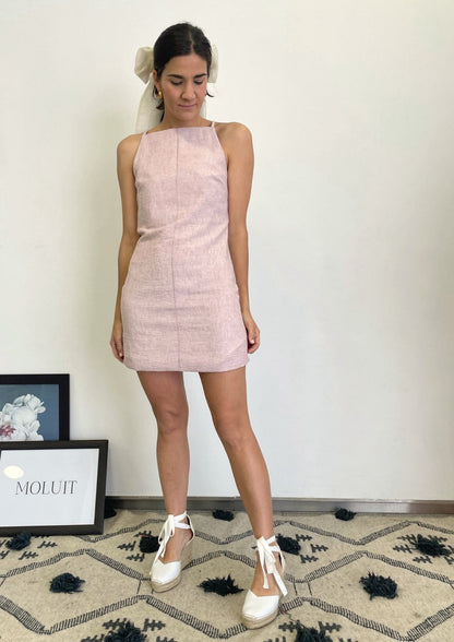 Vestido mini Juliette - Rosa
