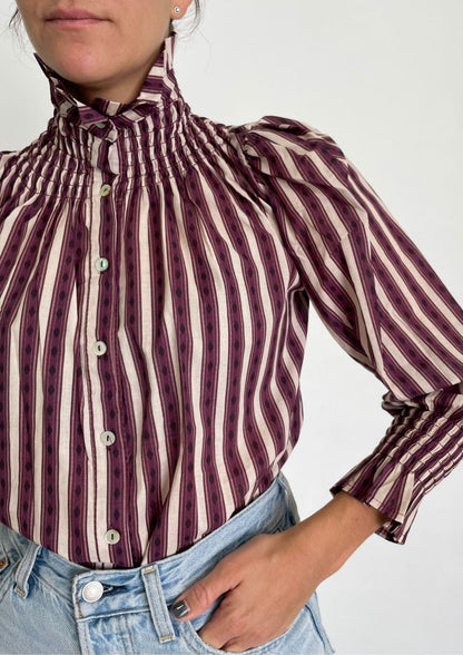 Blusa Milán - Berenjena