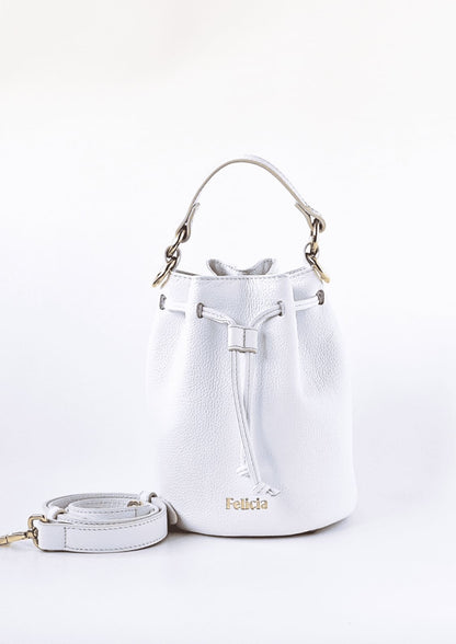 Bolso bombonera pequeño - Blanco