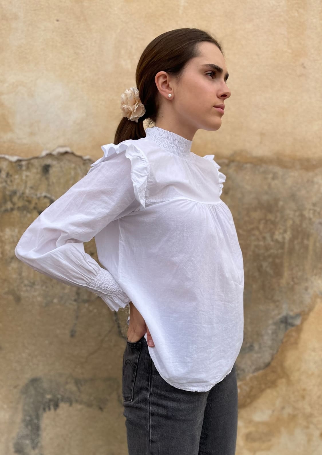 Blusa Alejandra - Blanco