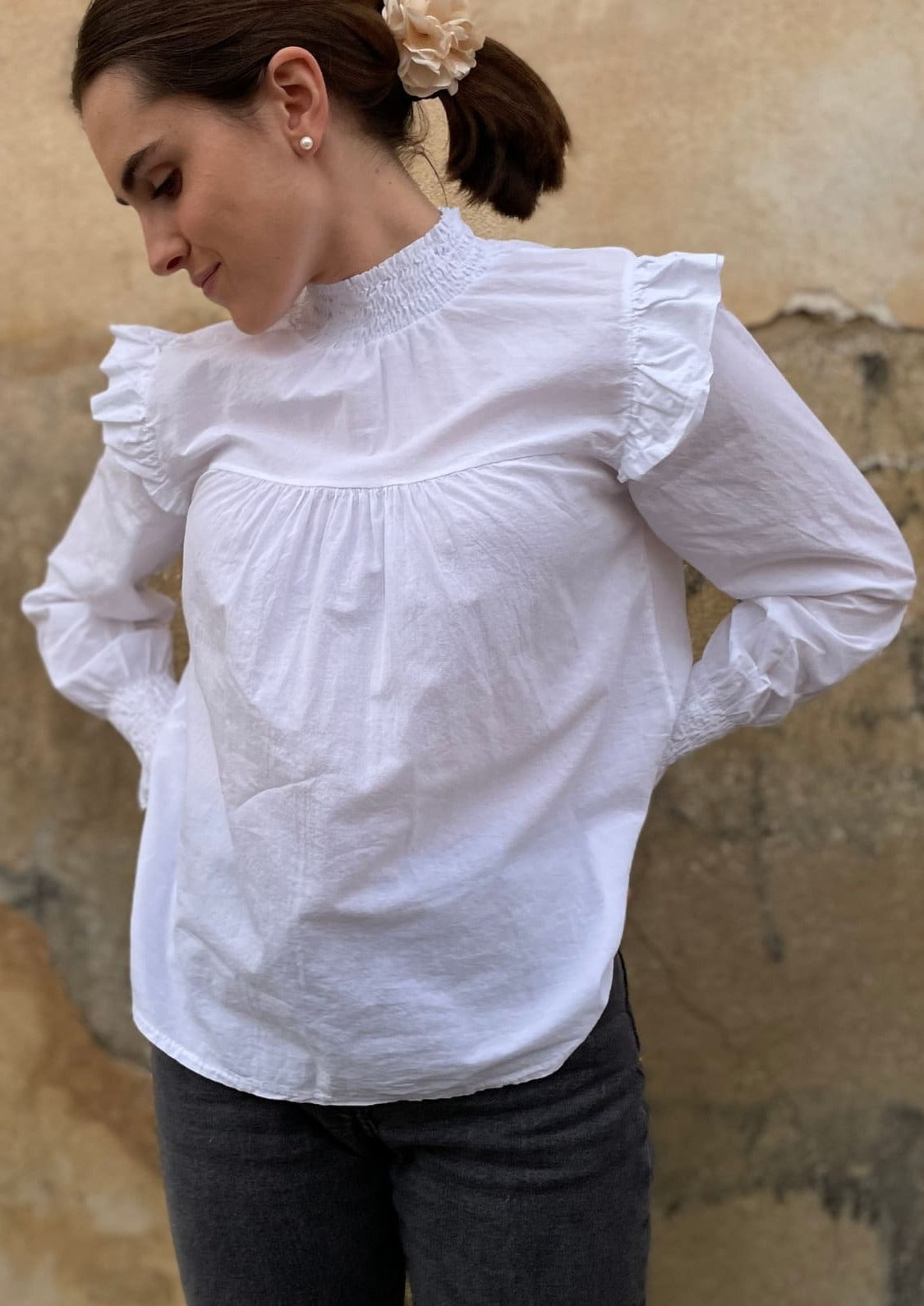 Blusa Alejandra - Blanco