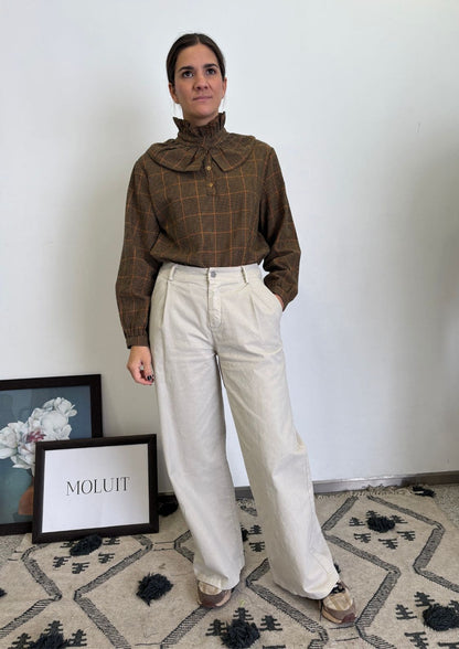 Blusa Balmoral - Mostaza