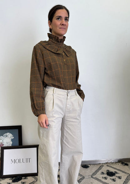 Blusa Balmoral - Mostaza