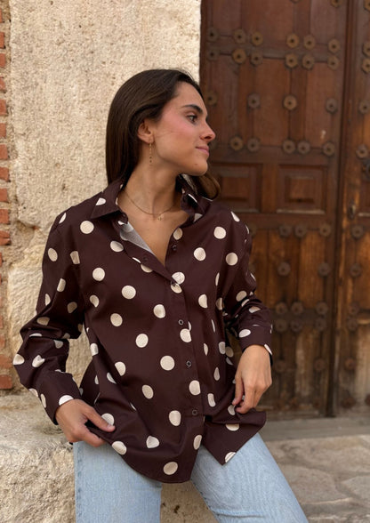 Camisa Vivian - Marrón