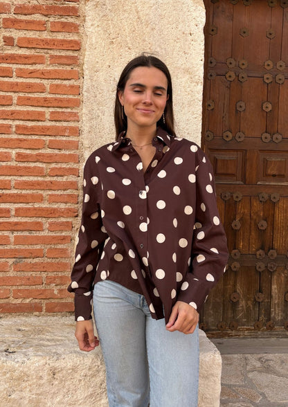 Camisa Vivian - Marrón