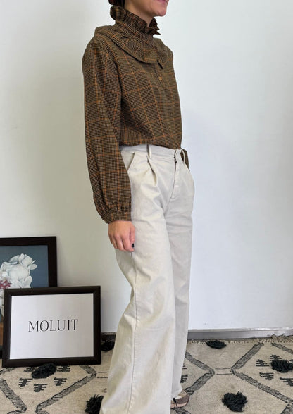 Blusa Balmoral - Mostaza