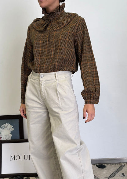 Blusa Balmoral - Mostaza