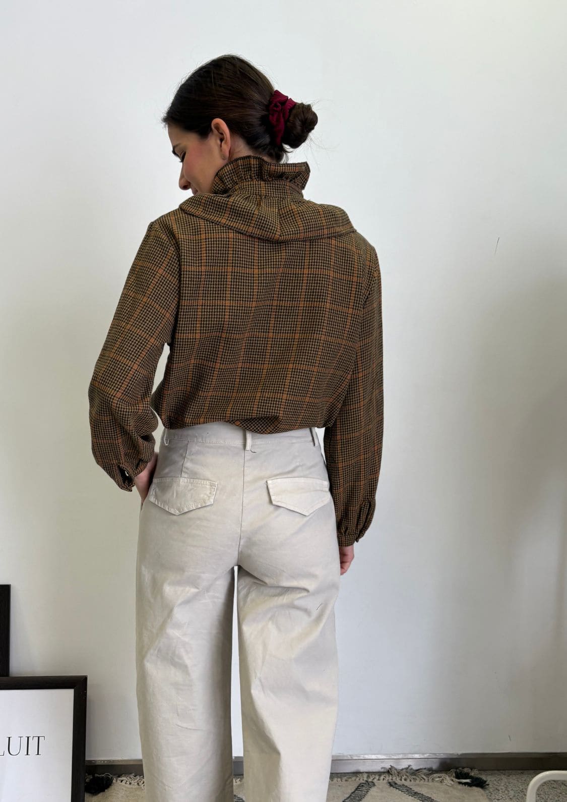 Blusa Balmoral - Mostaza