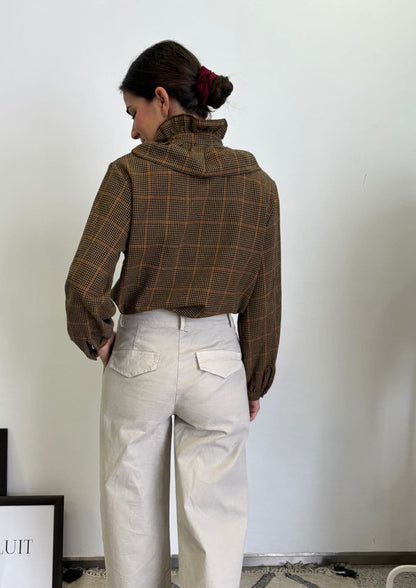 Blusa Balmoral - Mostaza