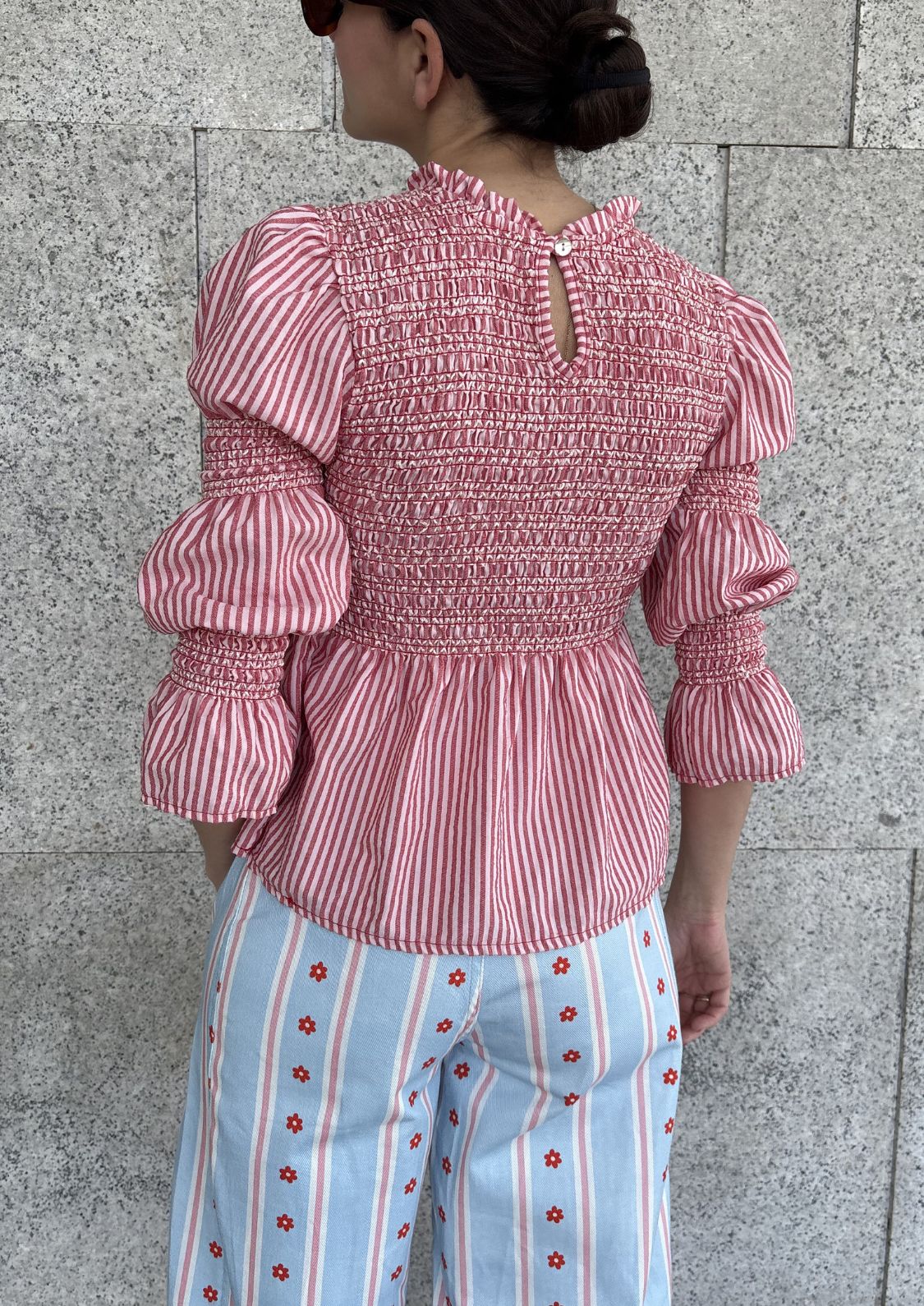 Blusa Florentina - Rojo