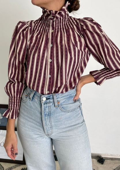 Blusa Milán - Berenjena