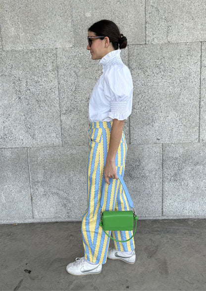 Pantalón Nube - Azul/Amarillo