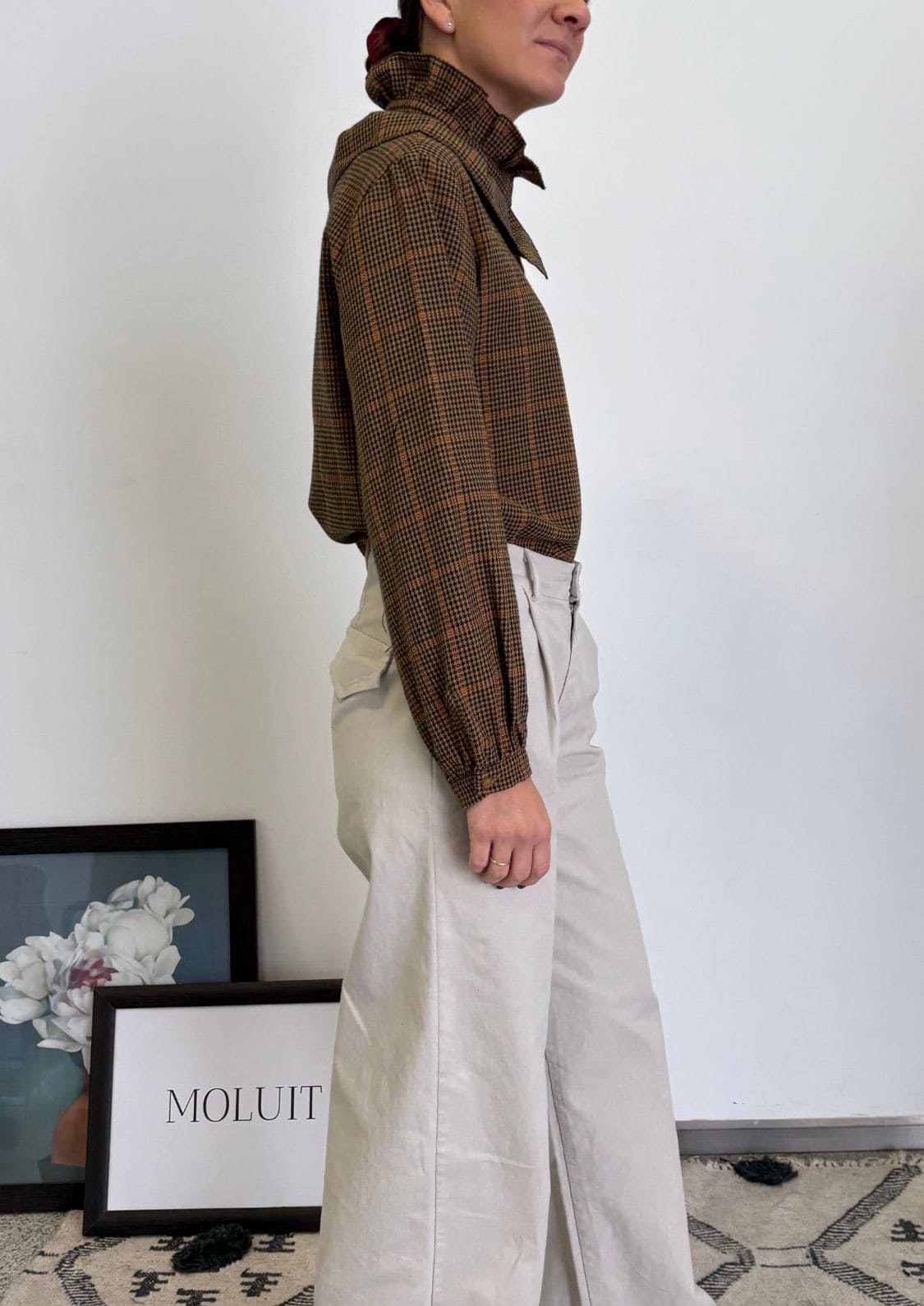 Blusa Balmoral - Mostaza