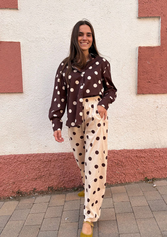 Pantalón Vivian - Beige