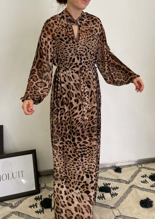 Vestido Leopardo