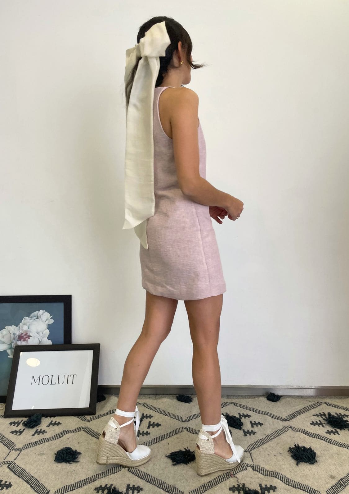 Vestido mini Juliette - Rosa