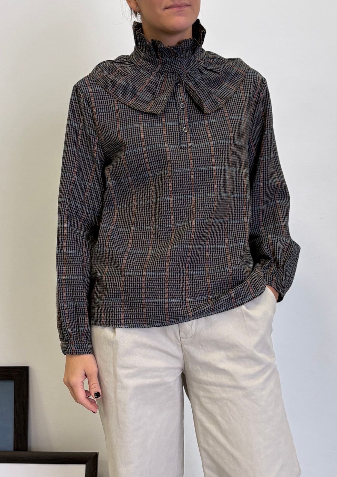 Blusa Balmoral - Gris