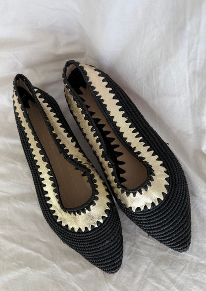 Bailarina - Negro/Dorado