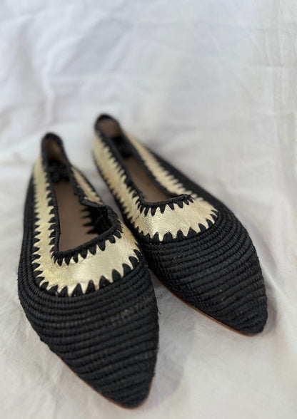 Bailarina - Negro/Dorado