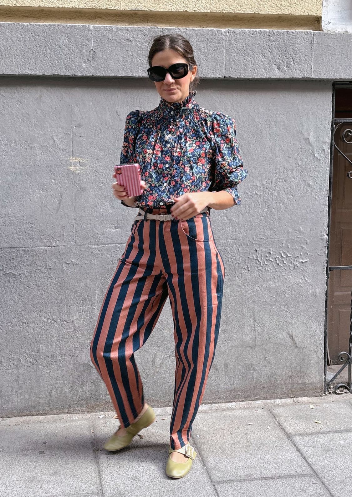 Pantalón Copenhague - Marino/Salmon