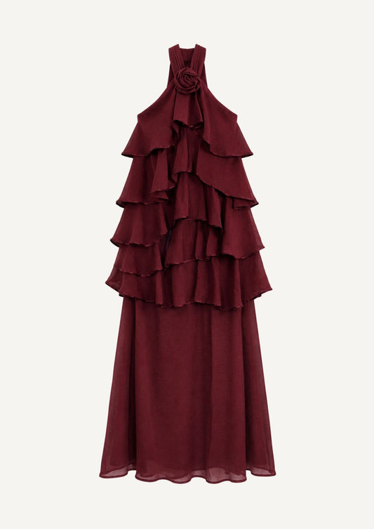Vestido Córdoba Granate
