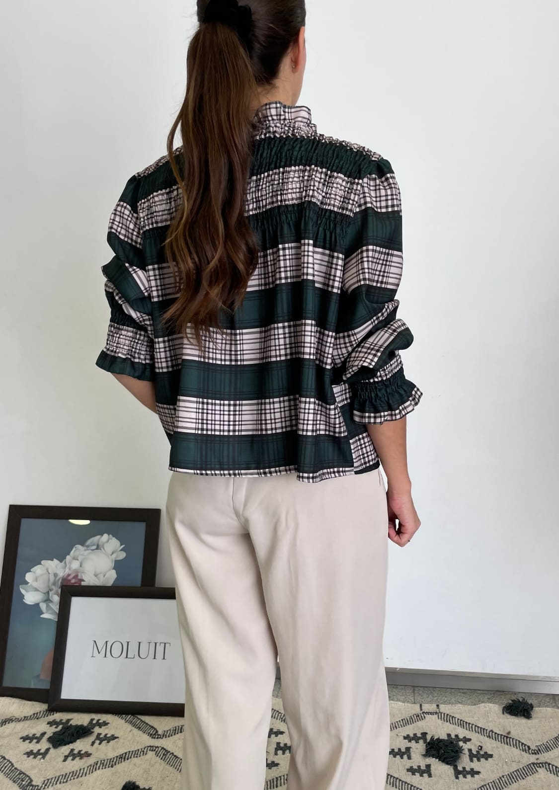 Blusa Tartán - Verde