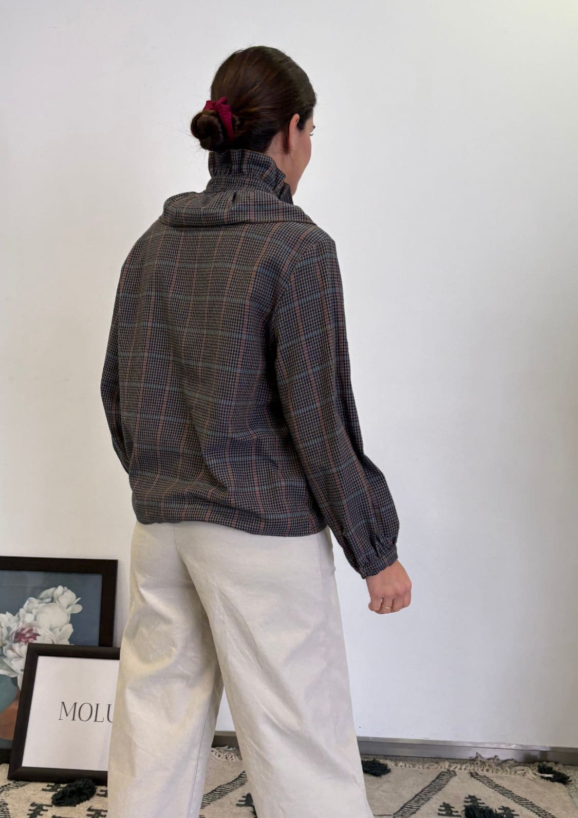 Blusa Balmoral - Gris