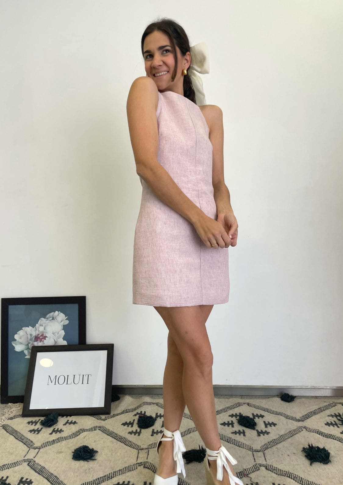 Vestido mini Juliette - Rosa