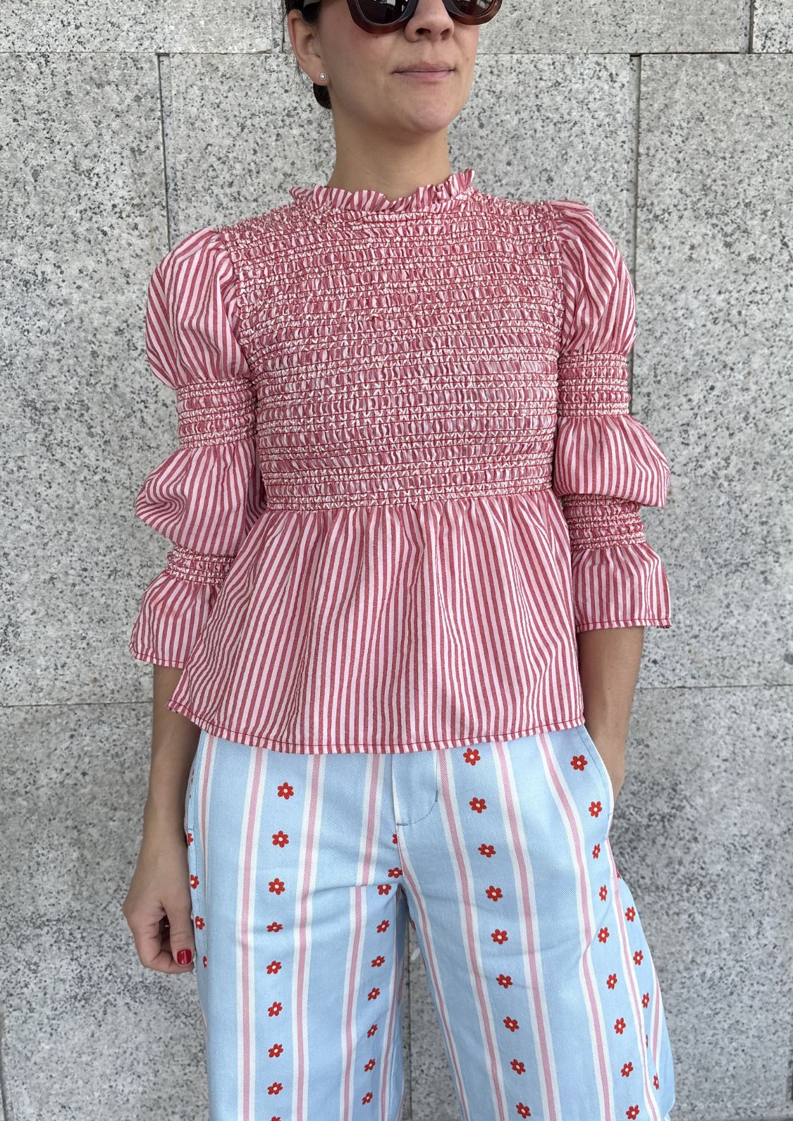 Blusa Florentina - Rojo