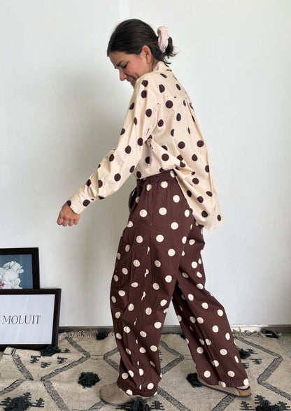 Pantalón Vivian - Marrón