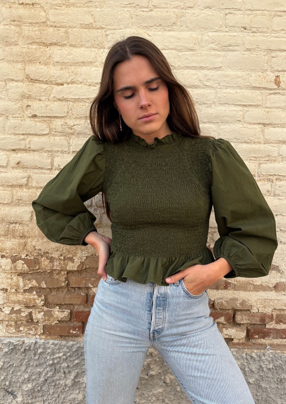 Blusa Gobi - Verde Militar