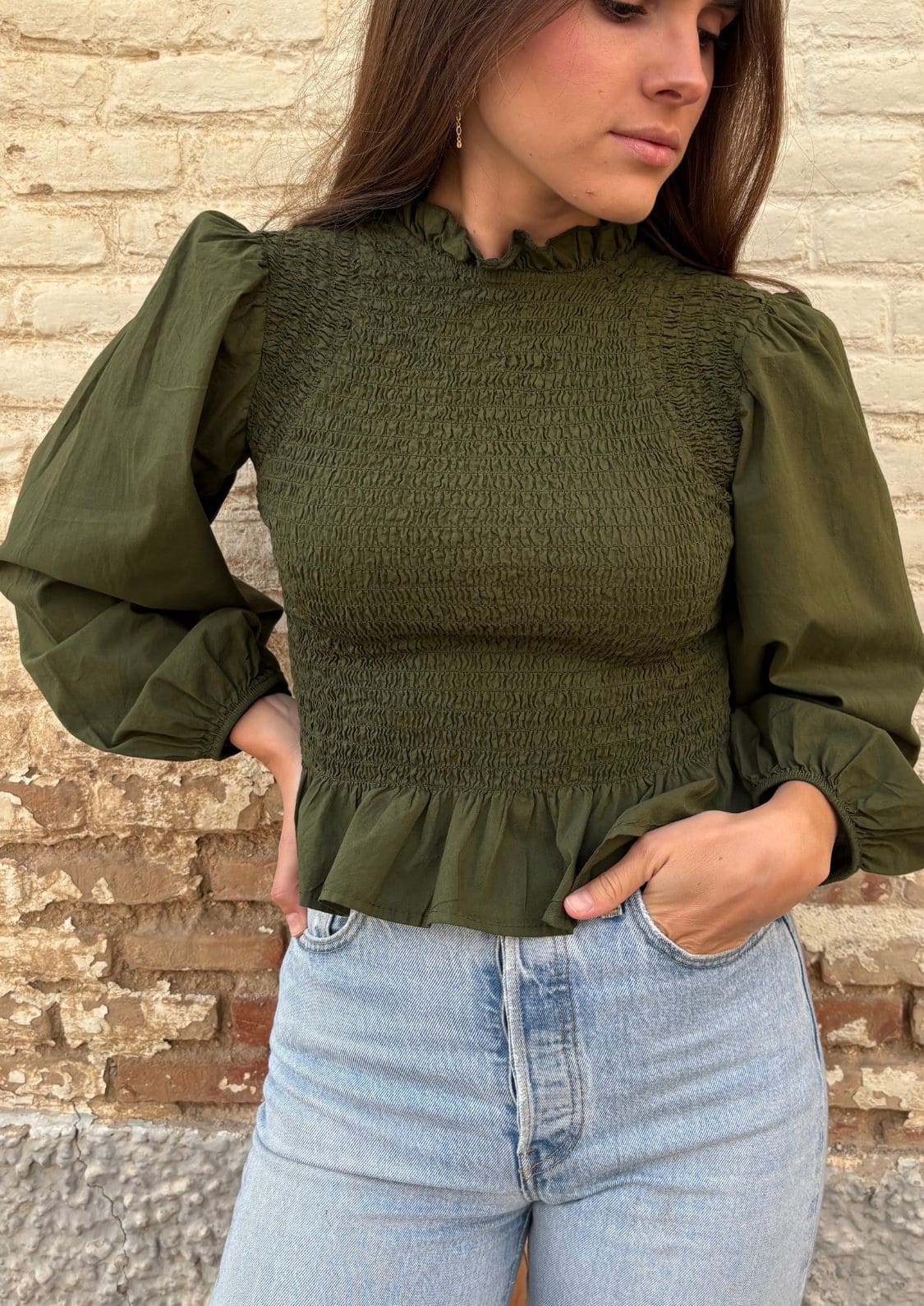 Blusa Gobi - Verde Militar