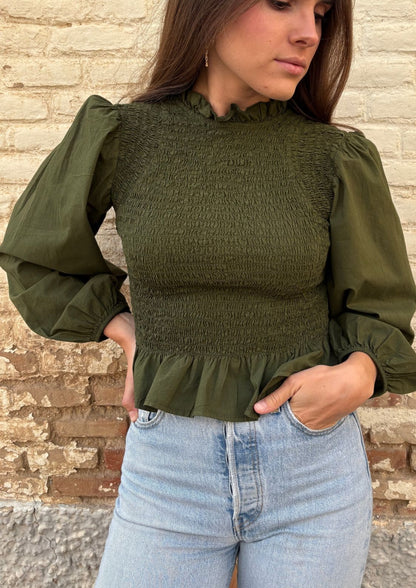 Blusa Gobi - Verde Militar