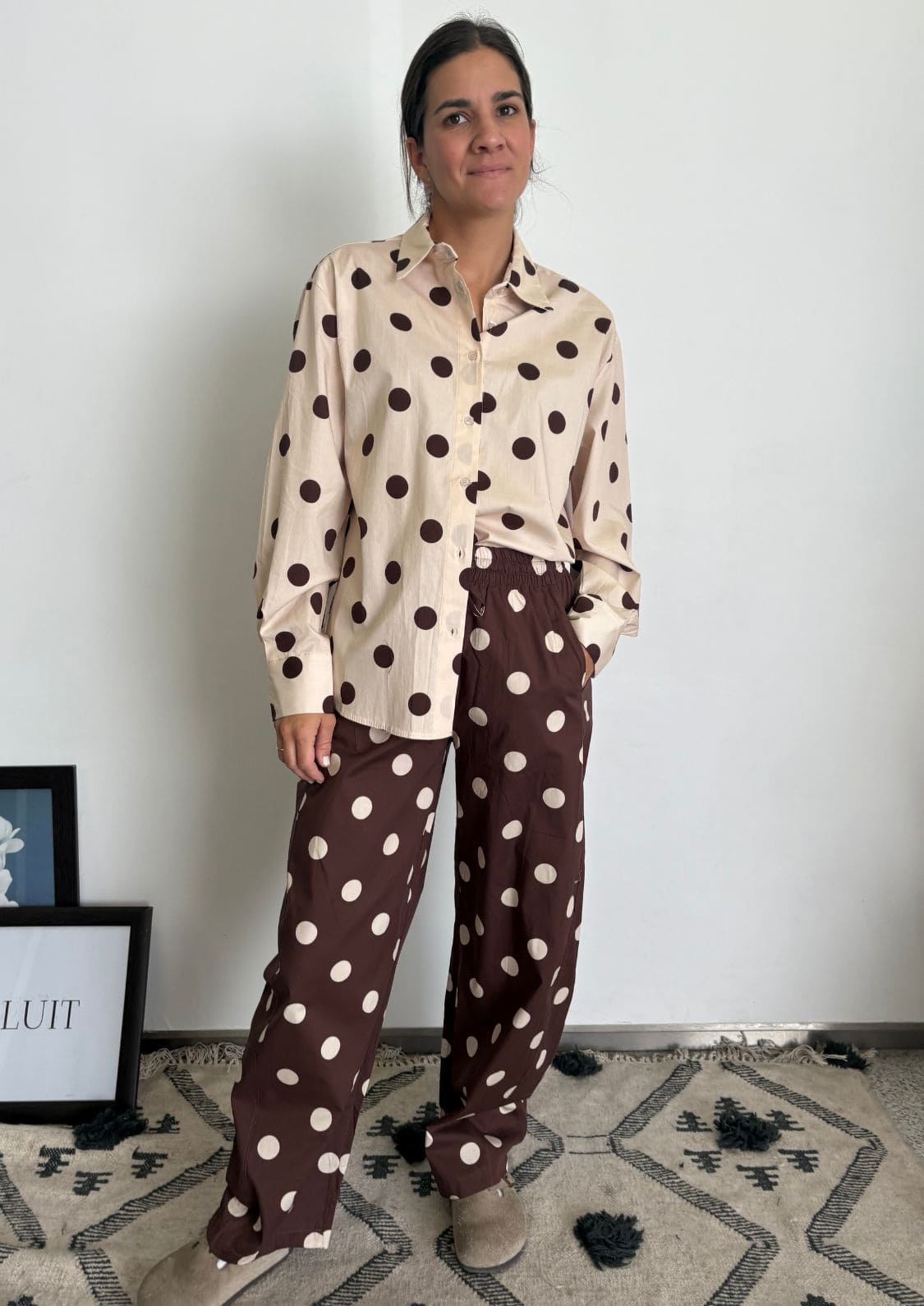 Pantalón Vivian - Marrón