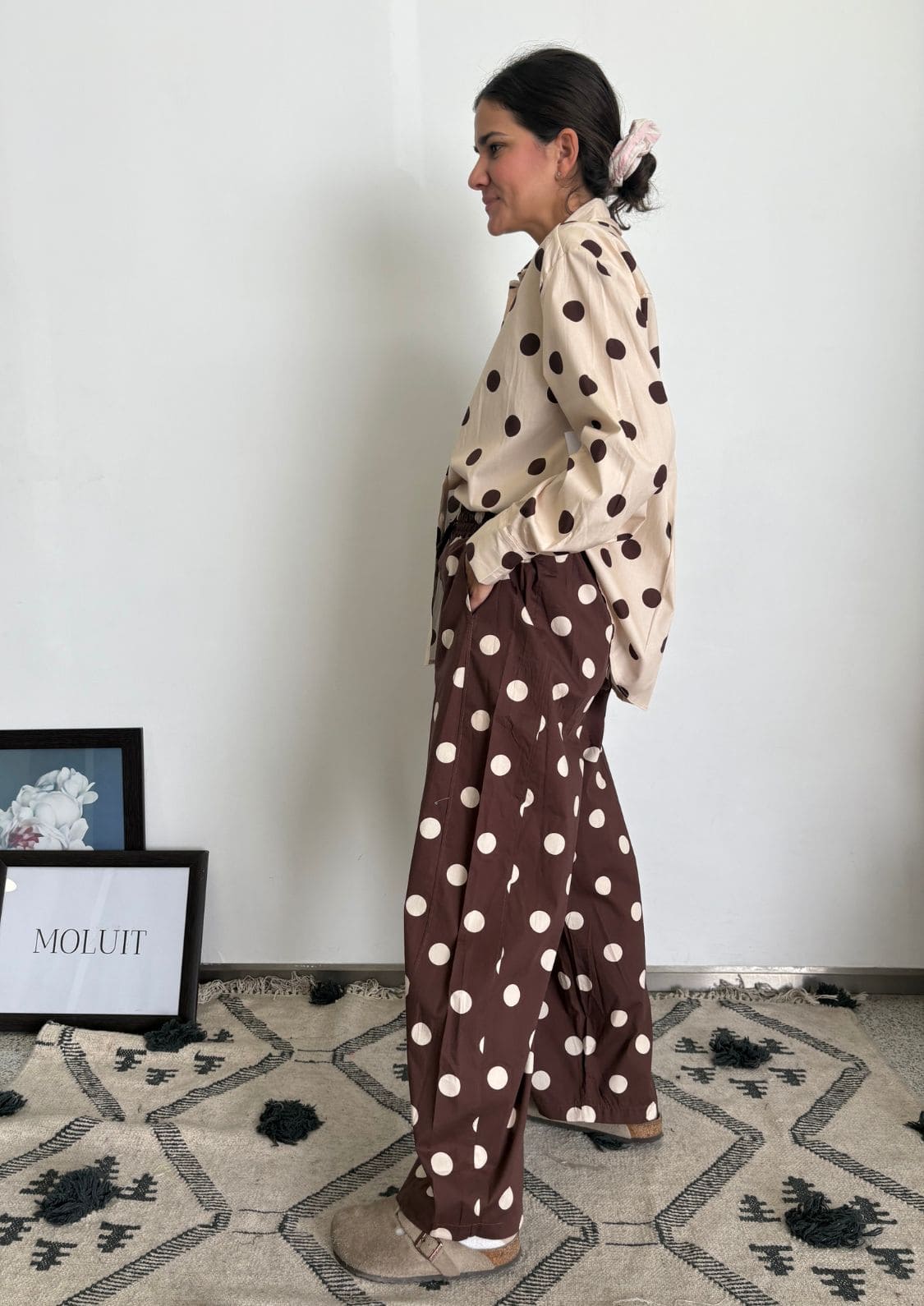 Pantalón Vivian - Marrón
